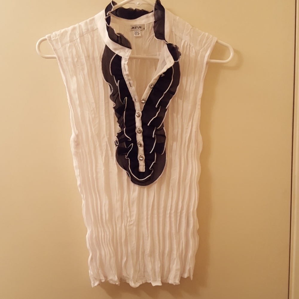 Jaipur sleeveless top.